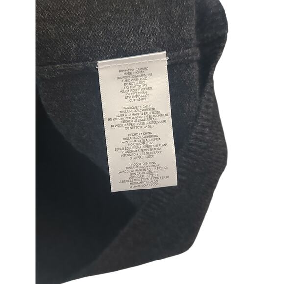 Joie Gray Bade Off The Shoulder Sweater Size Medium NWT - Picture 4 of 5